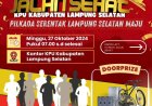 Ayo Ikuti Jalan Sehat Bersama KPU Lampung Selatan