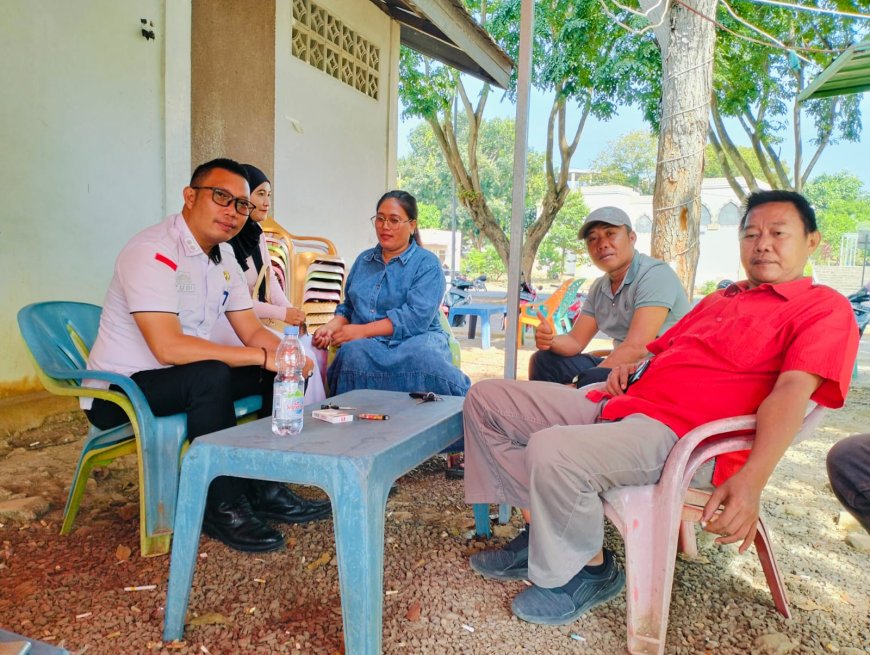 Lurah Way Urang Tunjukkan Tanggung Jawab Sosial, Respon Cepat Keluhan Pedagang yang Merugi