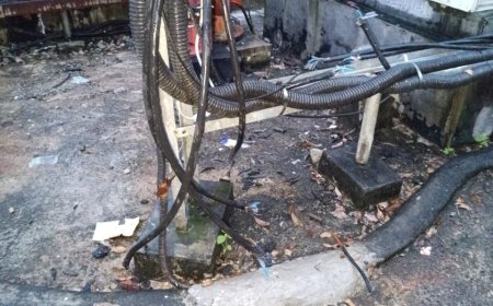 Polisi Panjat Tower, Warga dan Polisi Berhasil Amankan Pelaku Pencurian di Rajabasa ‎