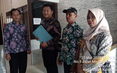 BPD Dan Tokoh Masyarakat Desa Pematang Baru, Pinta Bupati Lamsel Berhentikan Kades