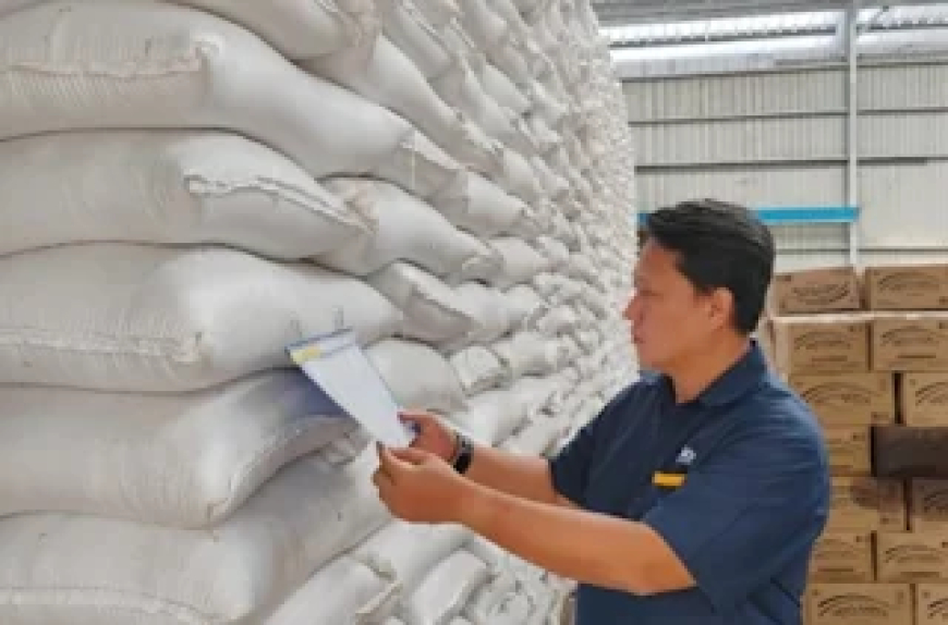 Bulog Lampung Selatan Jamin Kualitas Beras Bapanas, Siap Ganti Jika Rusak