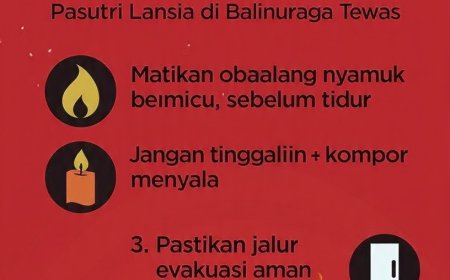 Obat Nyamuk Diduga Pemicu Kebakaran, Pasutri Lansia di Balinuraga Tewas Terpanggang