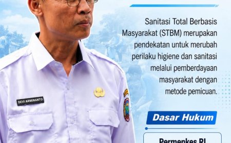 Warga Sudah Tidak BABS, Dinkes Lamsel Targetkan STBM 75% Tahun 2026