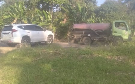 Diduga PT Ciomas Buang  Limbah Industri Dilahan Warga Talang Baru